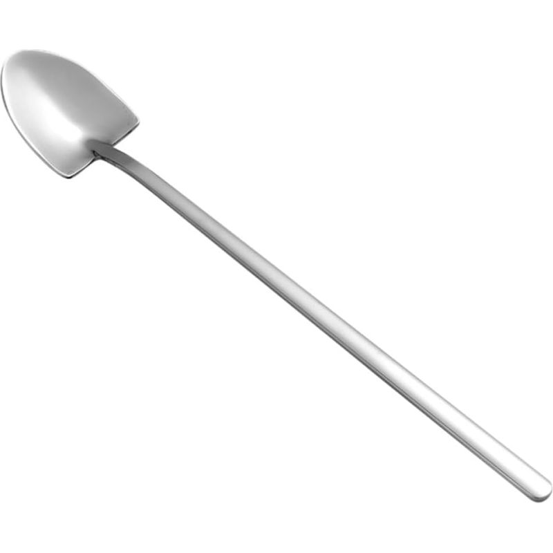 Set Mit 3 Silbernen Edelstahl-eiscremelöffeln