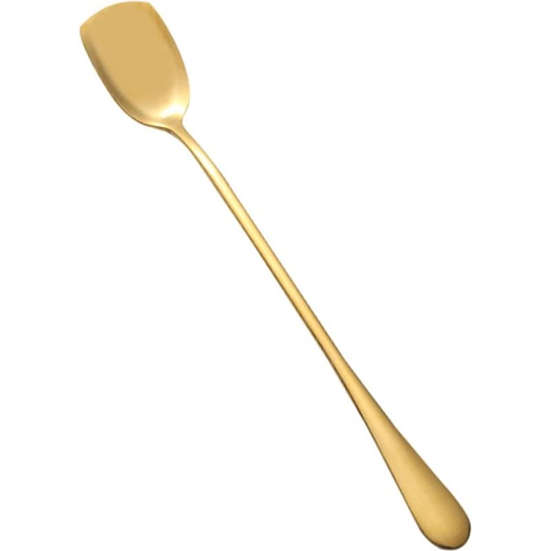 Magiclulu 6-teiliges Eiscreme-löffel-set Aus Edelstahl Mit Langen Griffen