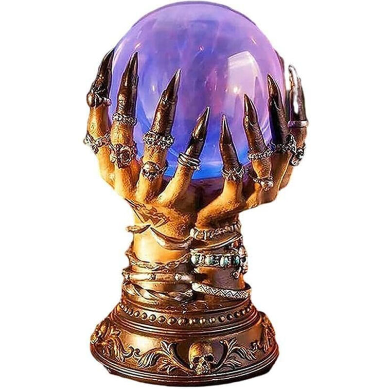 Halloween-kristallkugel, Hexen-himmelskristallkugel, Leuchtende Kristallkugel, Luxuriöse Magische Blinkkugel, Blinkende Kristallkugel
