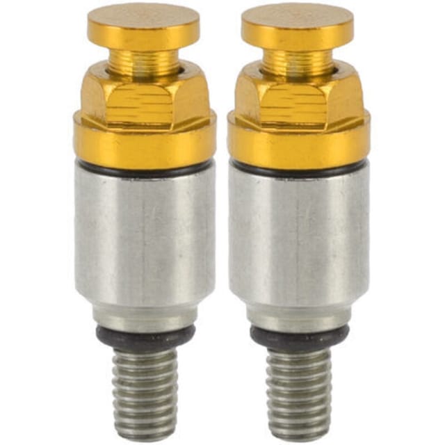 2 Stück M5x0,8 Entlüftungsventile Aus Aluminiumlegierung Für Gabeln, Passend Für Crf150r, Cr125r, Cr250r, Crf250r, Gelb