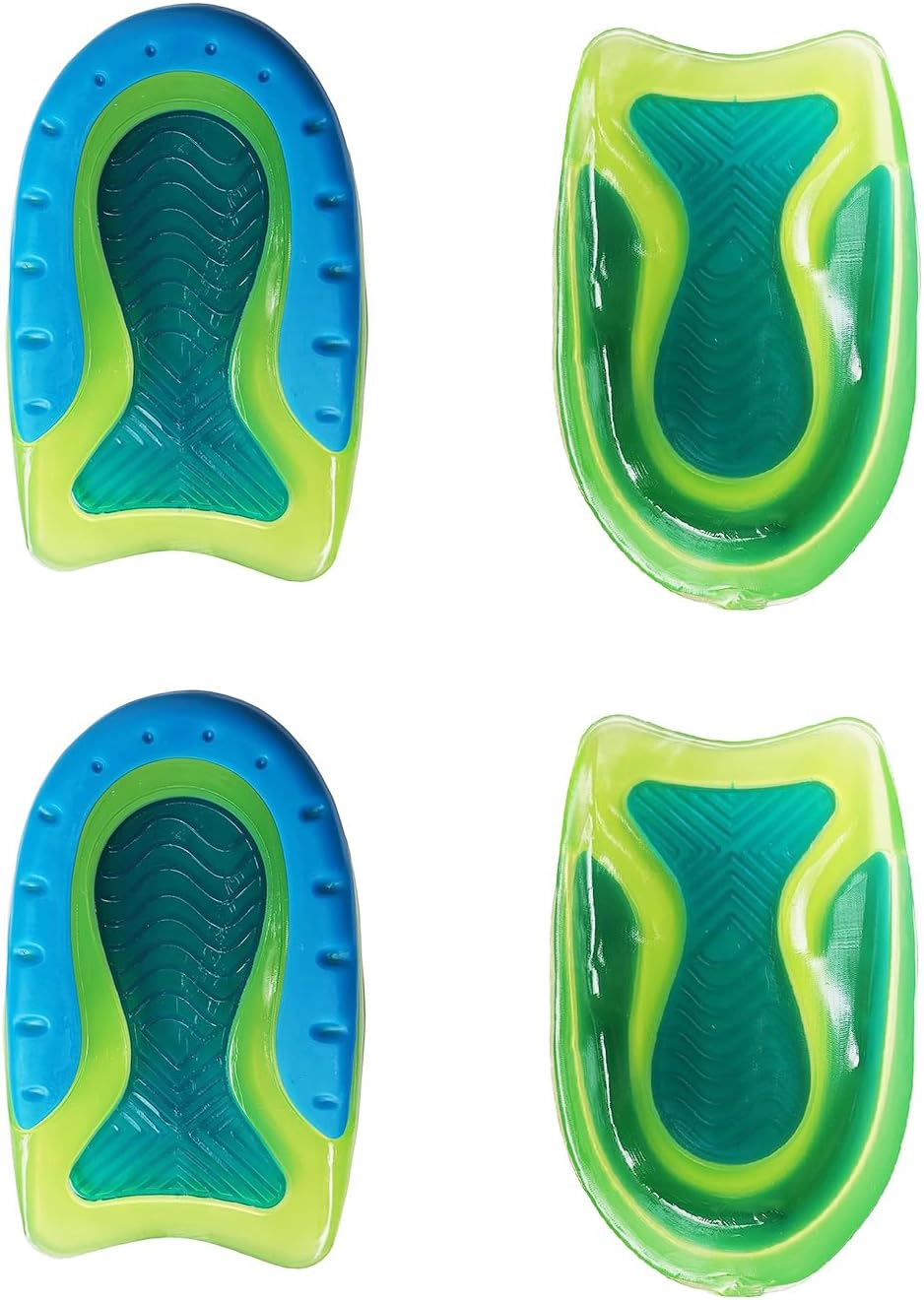 Kinder-fersenschalen Für Fersenschmerzen, Sport, Stoßdämpfende, Leichte Gel-ferseneinsätze Für Kinder Mit Empfindlichen Fersen, Fersensporn, Plantarfasziitis Oder Knöchelschmerzen, Beige, Weiß Oder