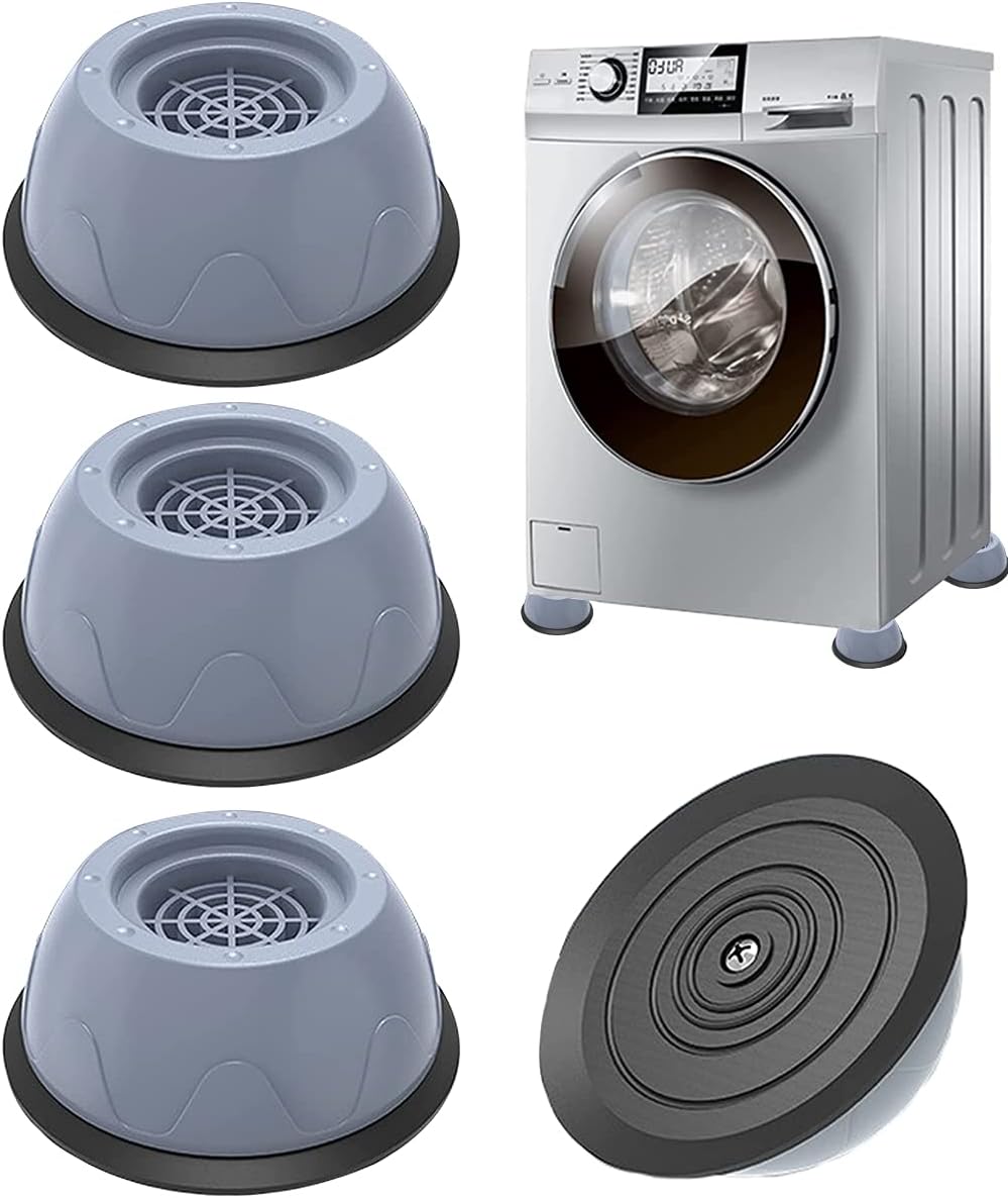 Waschmaschine Fš¹e Pad Fupolster 4 Stš¹ck Universal Anti Vibration Waschmaschine Fš¹e [vibrationsdmpfer]anti Rutsch Gummi-fupolster Schwingungsdmpfer Antirutschmatte Fš¹r Waschmaschinen Und Trockner