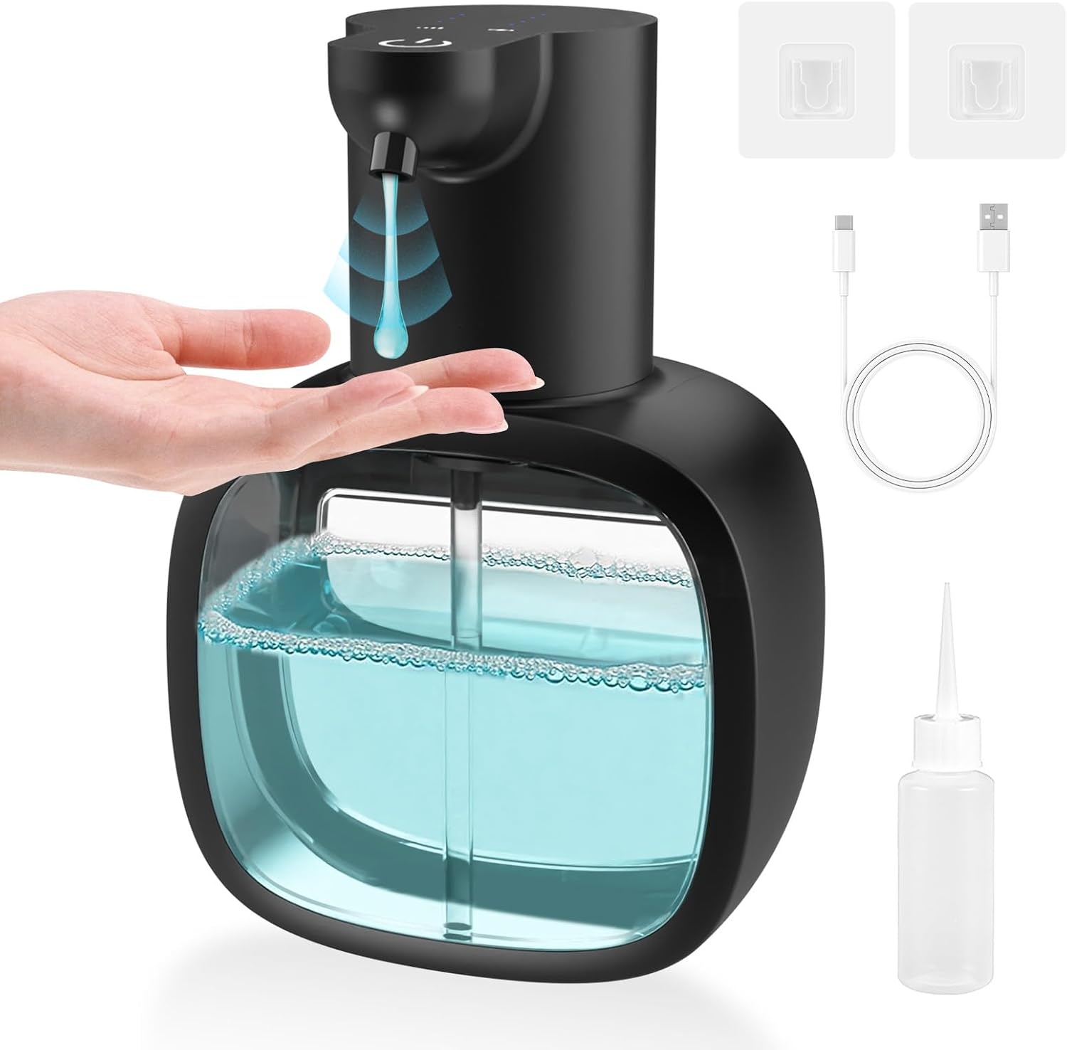 Automatischer Seifenspender, Usb C Seifenspender Wandbefestigung 500ml