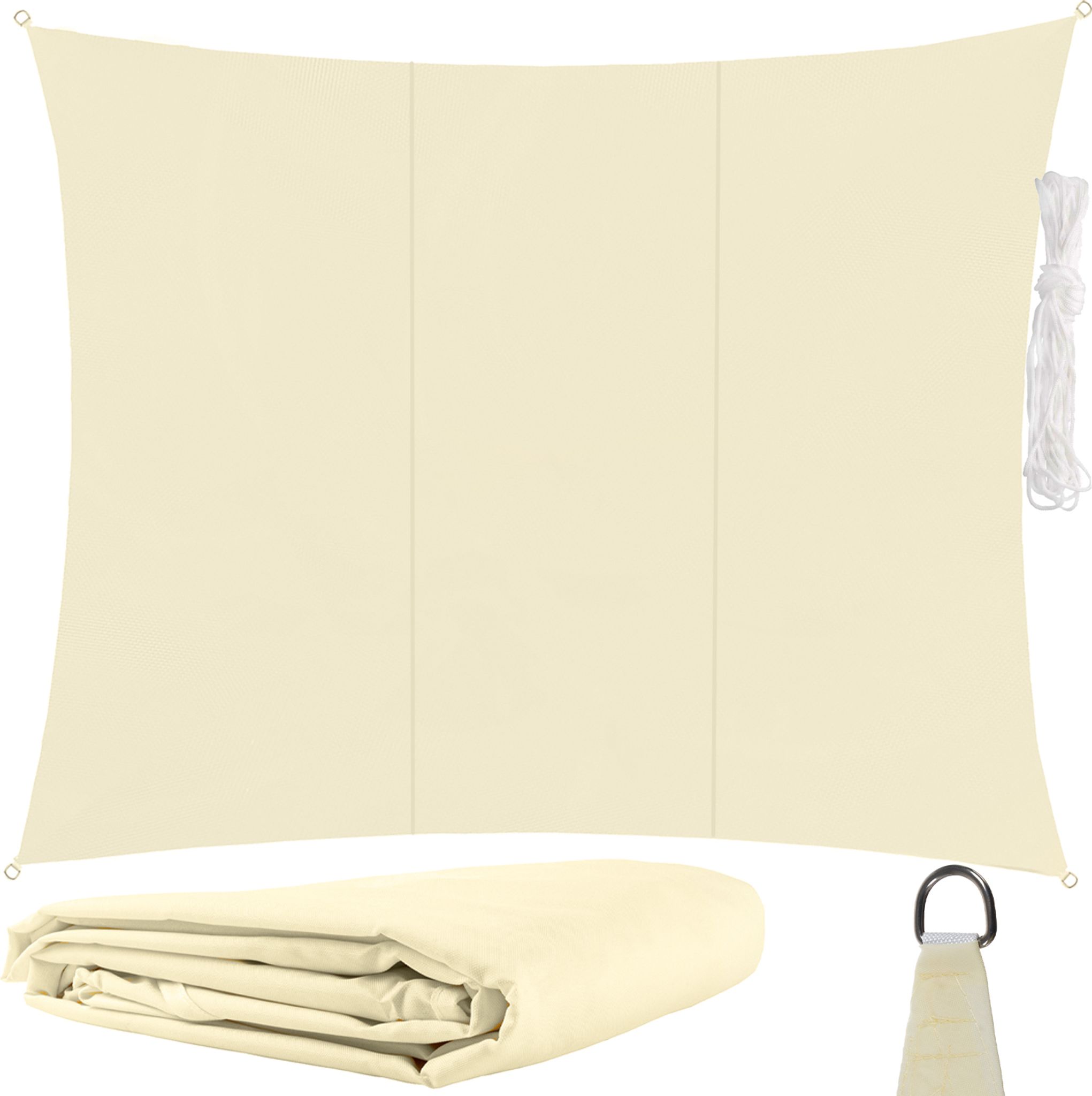 23144 Sonnensegel 4x3 M Beige