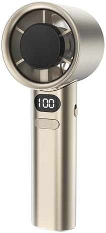 M11 Hochgeschwindigkeits -handheld -lüfter Usb Wiederaufladbarer Turbinen -mini -lüfter Mit 120 -geschwindigkeits -stiefensteuerungsfunktion Tragbarer Batterie Für Büros Für (grau)