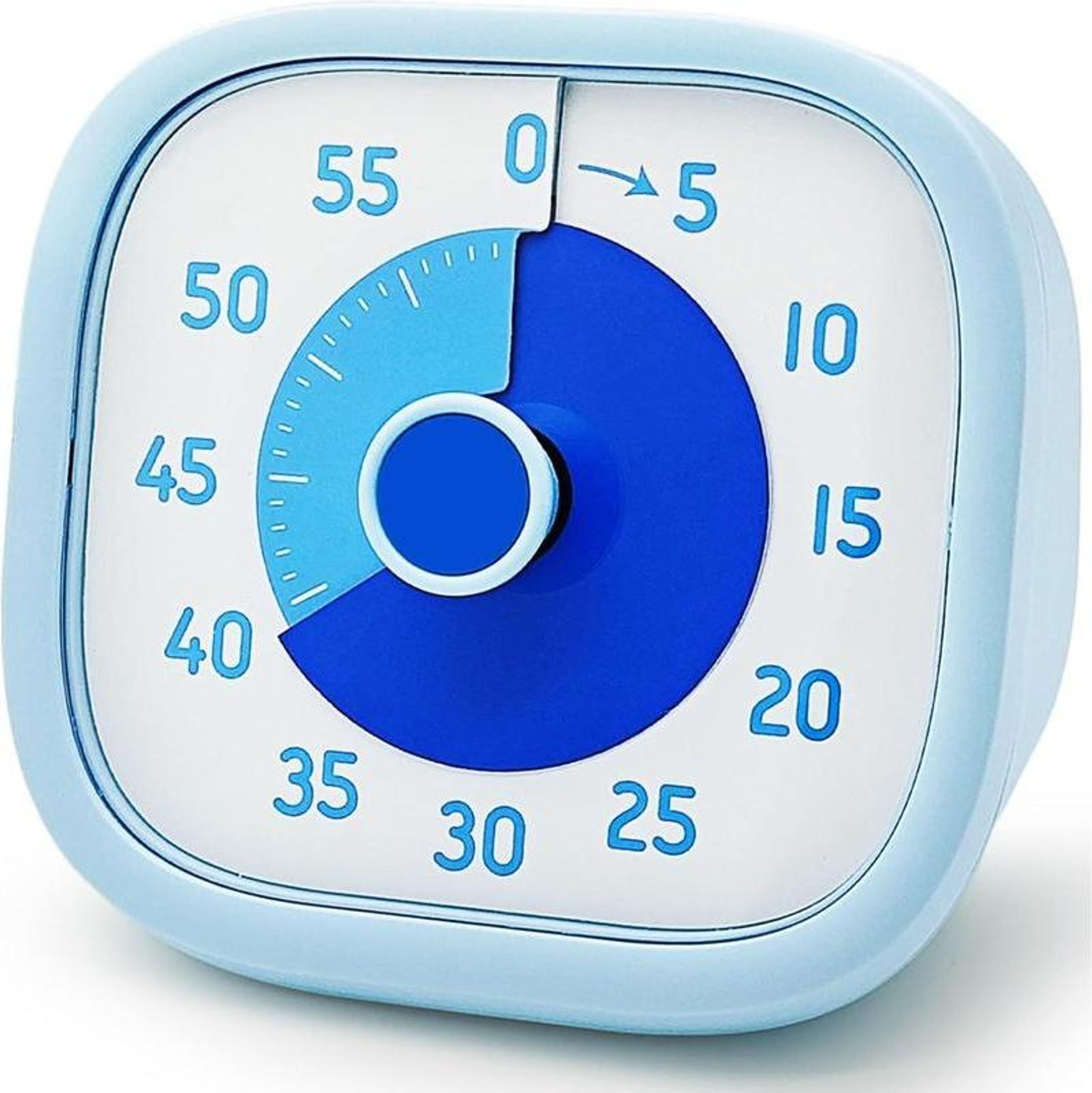 Visueller Timer, 60-minuten-countdown-timer Mit Geräuschlosem Betrieb Für Homeschooling-bedarf, Zeitmanagement-tool Für Schreibtisch, Hausaufgaben, Lernen, Klassenzimmer, Küche