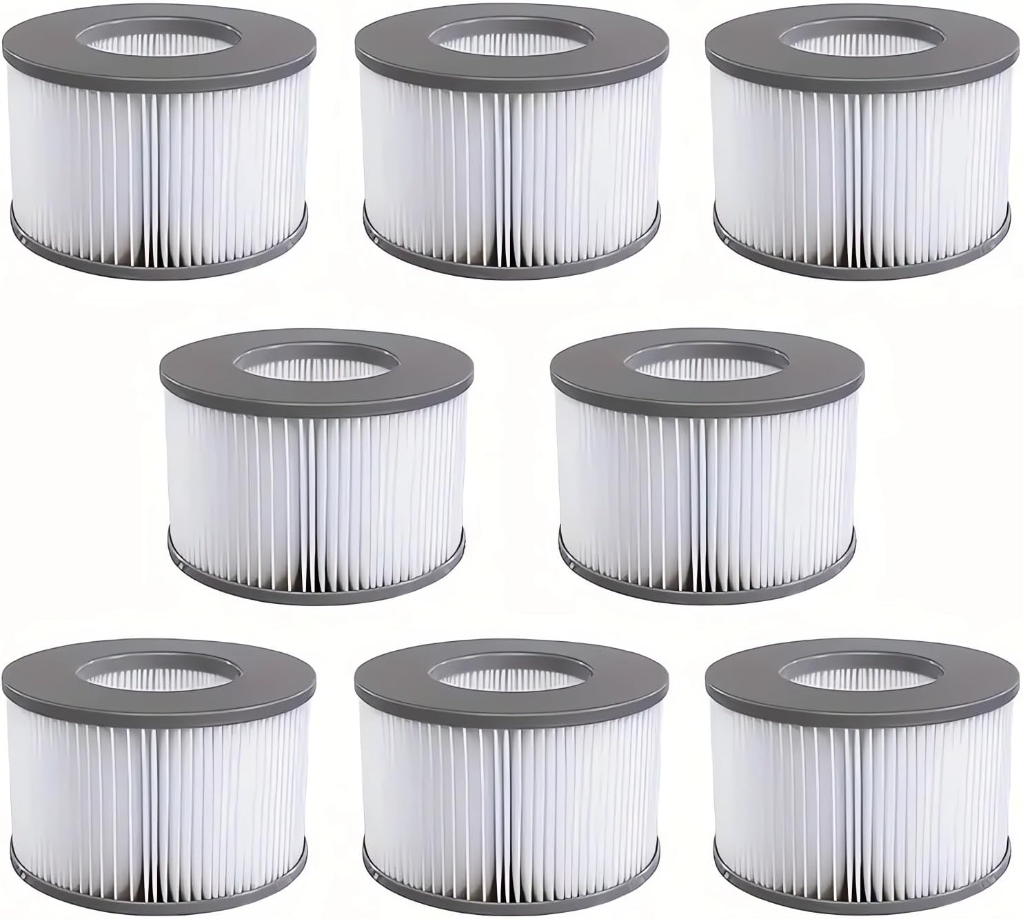 16 X Whirlpool-filter Für Mspa, Aufblasbare Pools, Kartuschenfilter, Verbesserte Version, Geeignet Für Mspa Und Alle Aktuellen Whirlpools