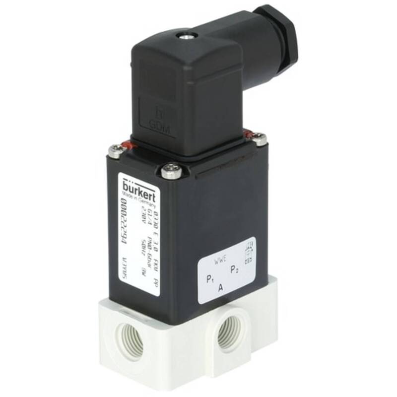 [neuwertig] B-ware Bürkert Klappankerventil 86921 330 24v Direktwirkend G 1/4 4mm Ip65 1 Stück