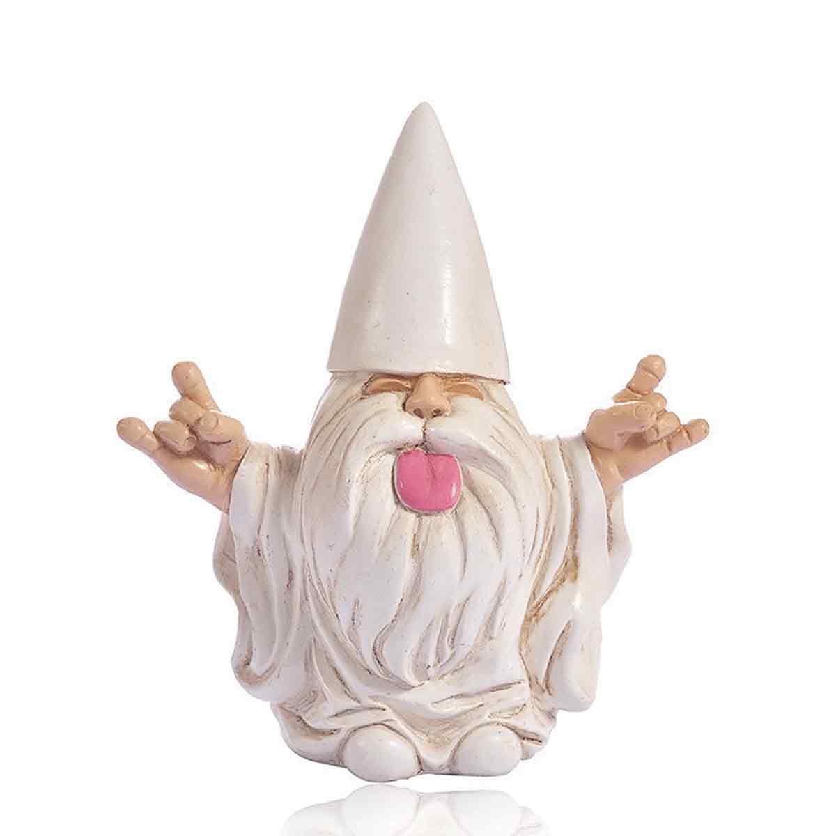 Wasserdichte Gartenzwerg-statue Für Den Außenbereich, Schaukelzwerg George – Dieser Zwerg Wird Ihren Garten Zum Hingucker Machen Und Eignet Sich Ideal Als Rasen- Und Gartendekoration.