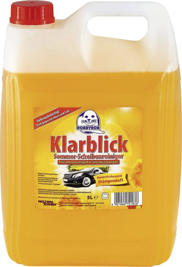 Robbyrob Sommerscheibenreiniger Gemisch Orange 5 Liter Kanister