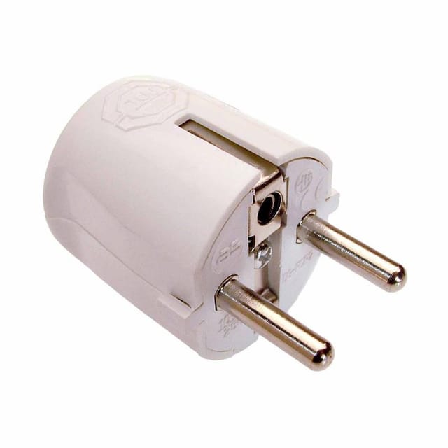 As-schwabe - as Schwabe 45041 Schutzkontakt-Winkelstecker Kunststoff 230 v Weiß IP20