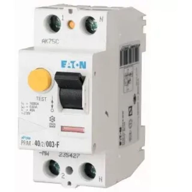 Eaton 187450 PFIM-40/2/003-G/F FI-Schutzschalter für Mischfrequenzen G/F 40 A 0.03 A 230 V