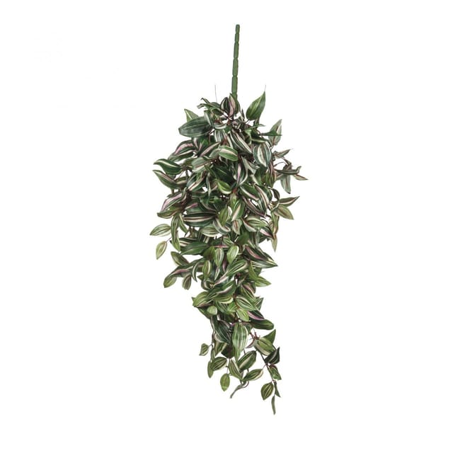 Mica Decorations - Mica Kunstpflanze Tradescantia hängend grün, 80 x 30 x 15 cm künstliche Pflanze