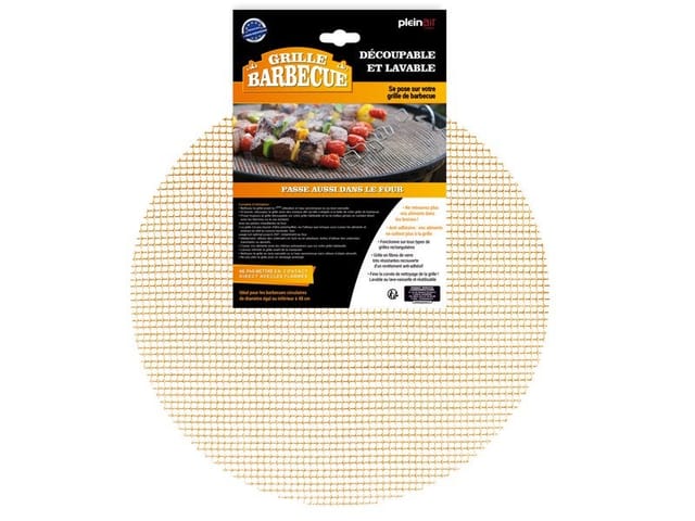 Runder, zuschneidbarer Fiberglas-Grill SANS MARQUE