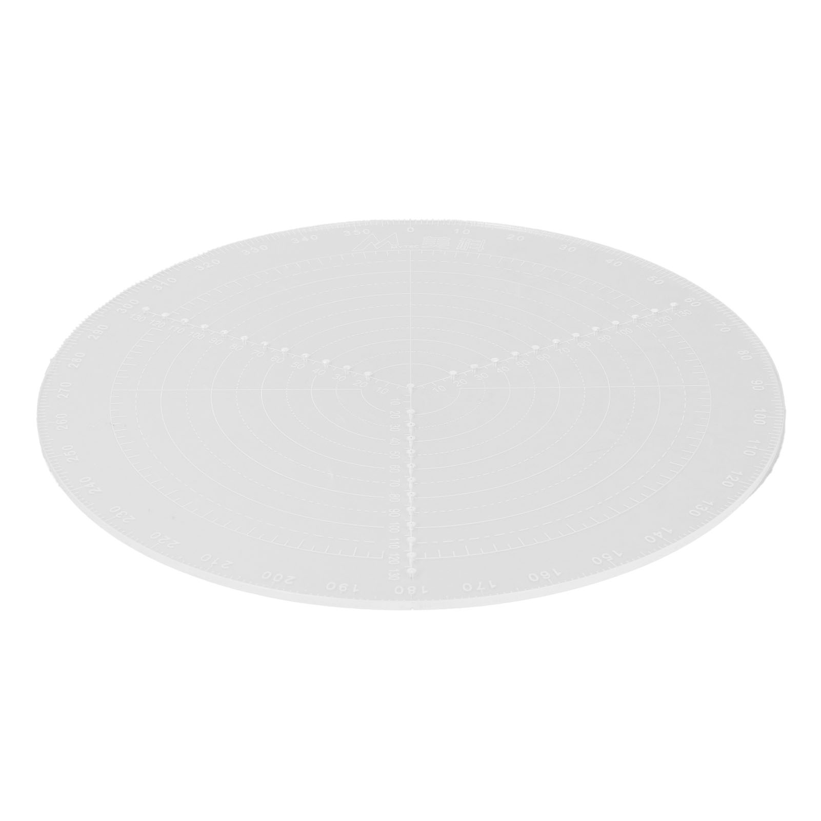 Runder Zentrierzirkel Für Drechselarbeiten, Zentrier- Und Zeichenhilfe Für Kreise, 30 Cm Durchmesser, 4 Mm Dicke