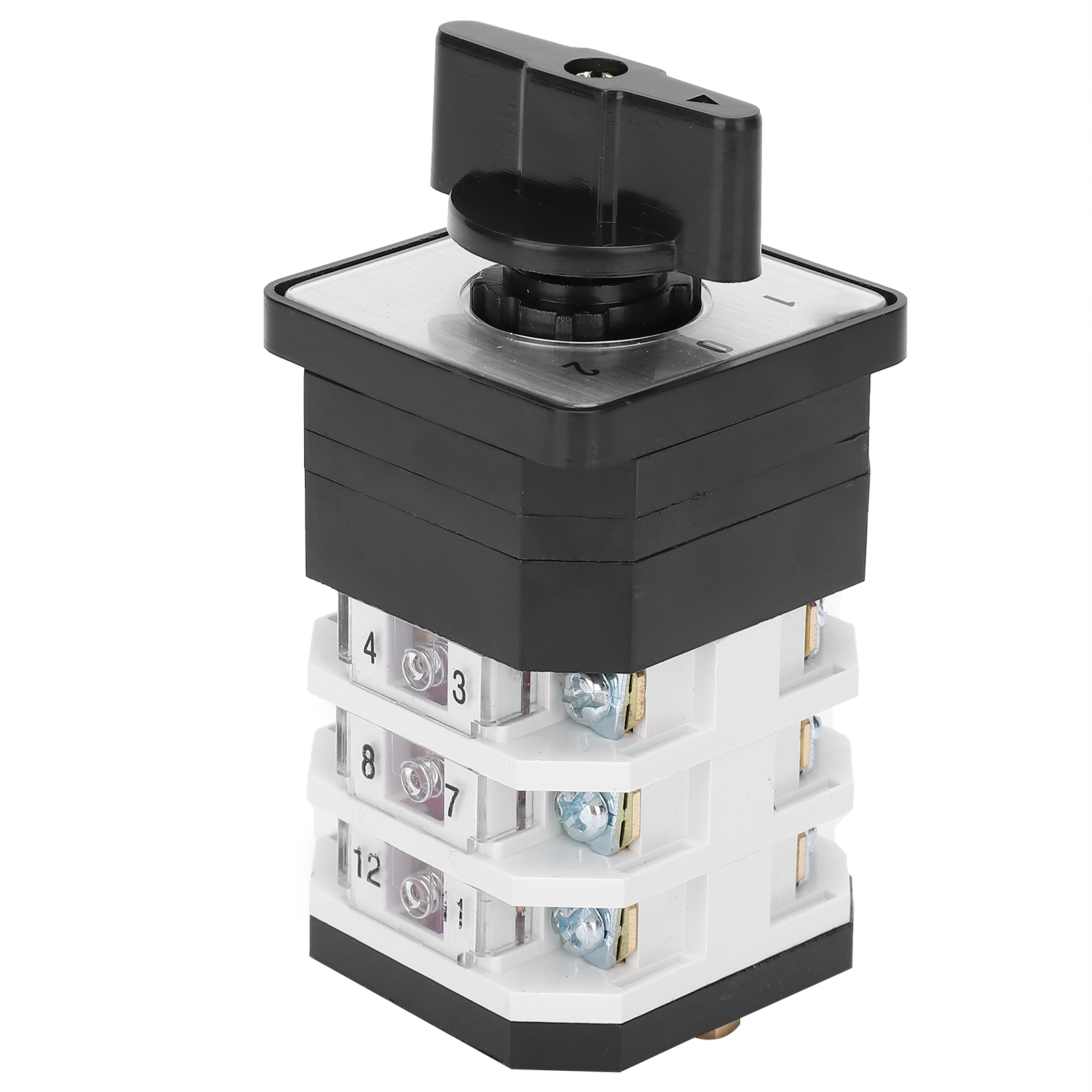 Universeller Umschalter, Drehnockenschalter, 3 Positionen, 3-lagig, 220–380 V, 16 A, Lw12d-164.0723.3