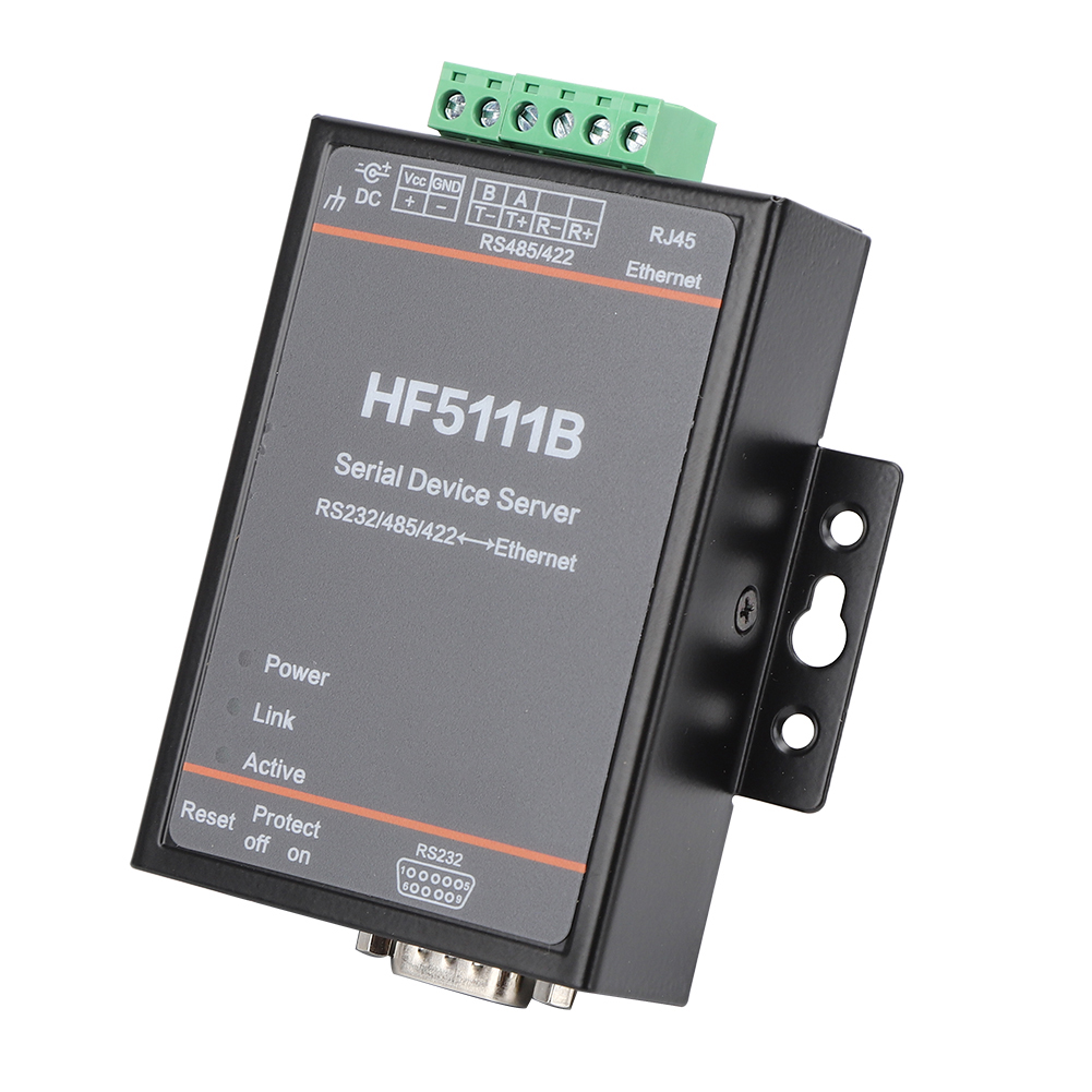 Hf-5111b Serieller Server 3-in-1 Rj45 Rs232/rs485/rs422 Zu Ethernet Serieller Server Dtu
