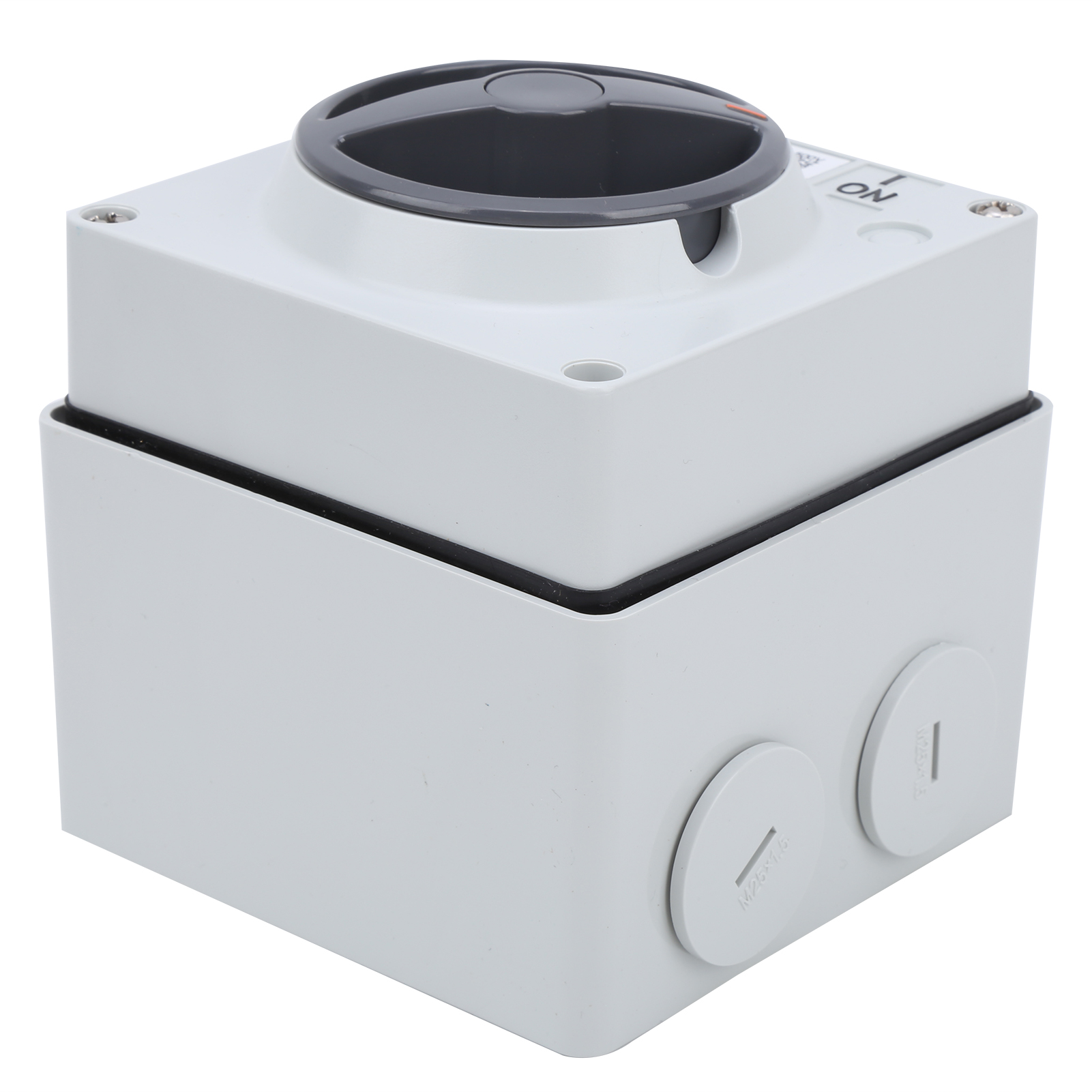 Wasserdichter Außenschalter Mit Trennfunktion, Staubdicht, Drehschalter Mit Ein/aus-anzeige, 250 V (4p32a)