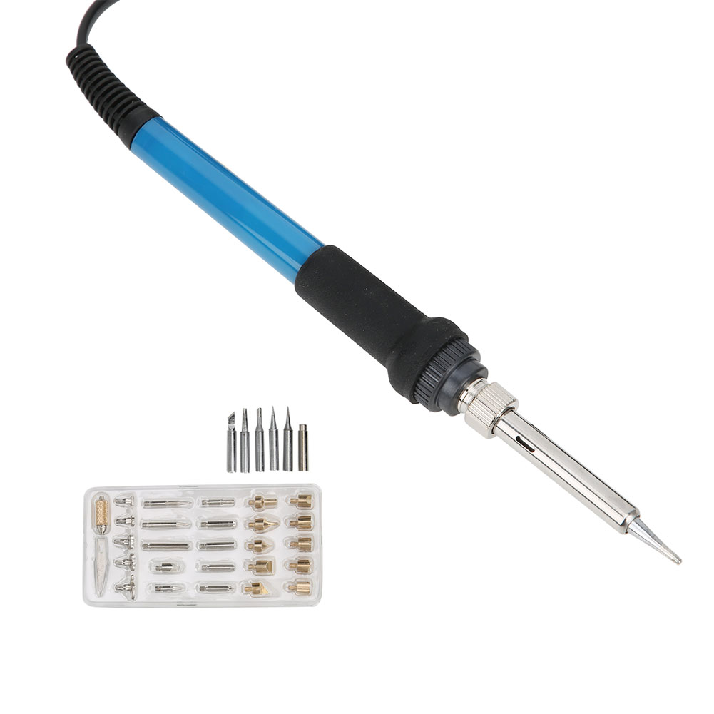Elektrisches Lötset Mit Brennkolben Zum Gravieren, Schnitzen Und Pyrographien, 60 W, Eu-stecker, 220 V Wechselstrom