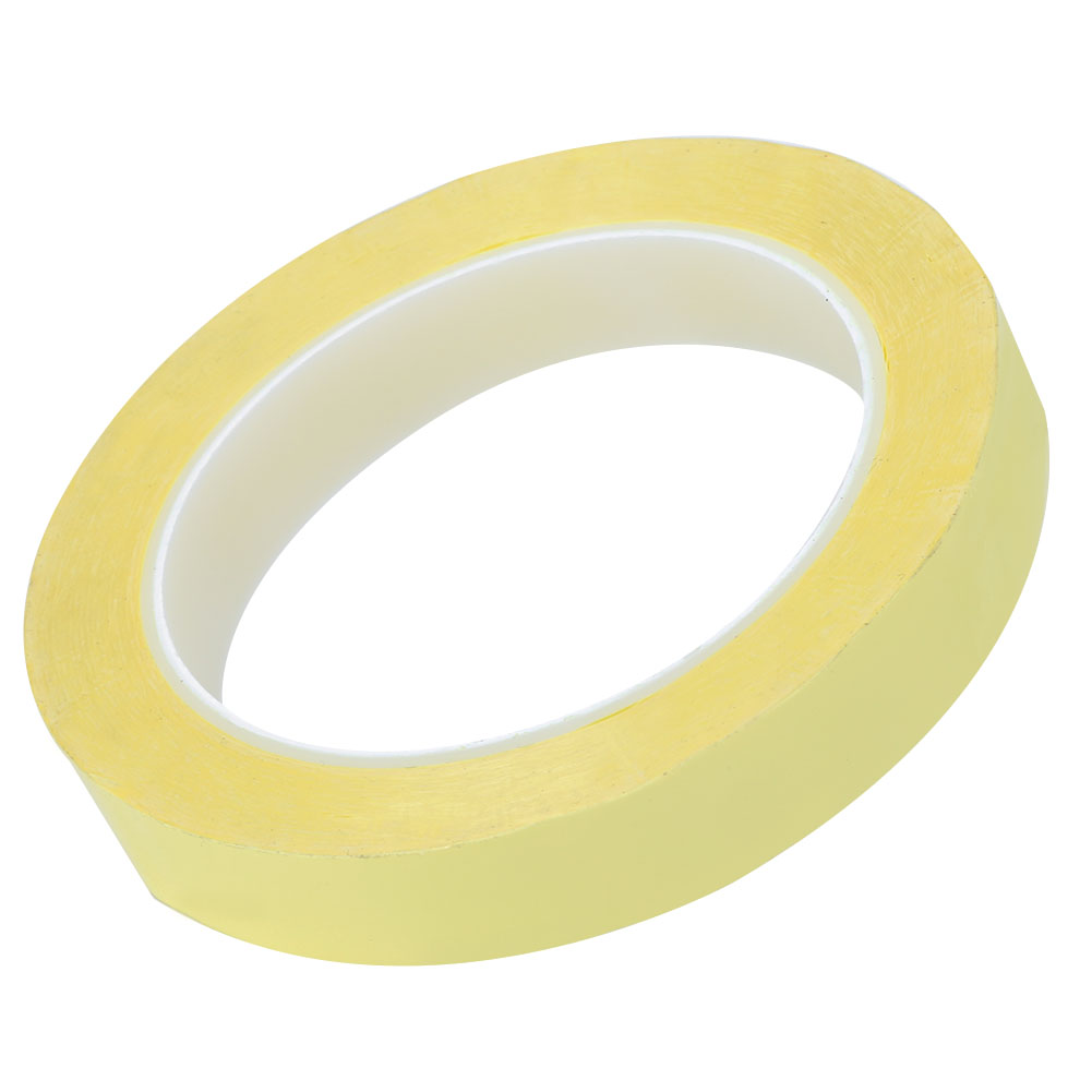 2 Stück Transparentes Pet-isolierband Mit Klebefläche Für Transformatoren, Motoren Und Kondensatoren, 16 Mm X 66 M, Gelb