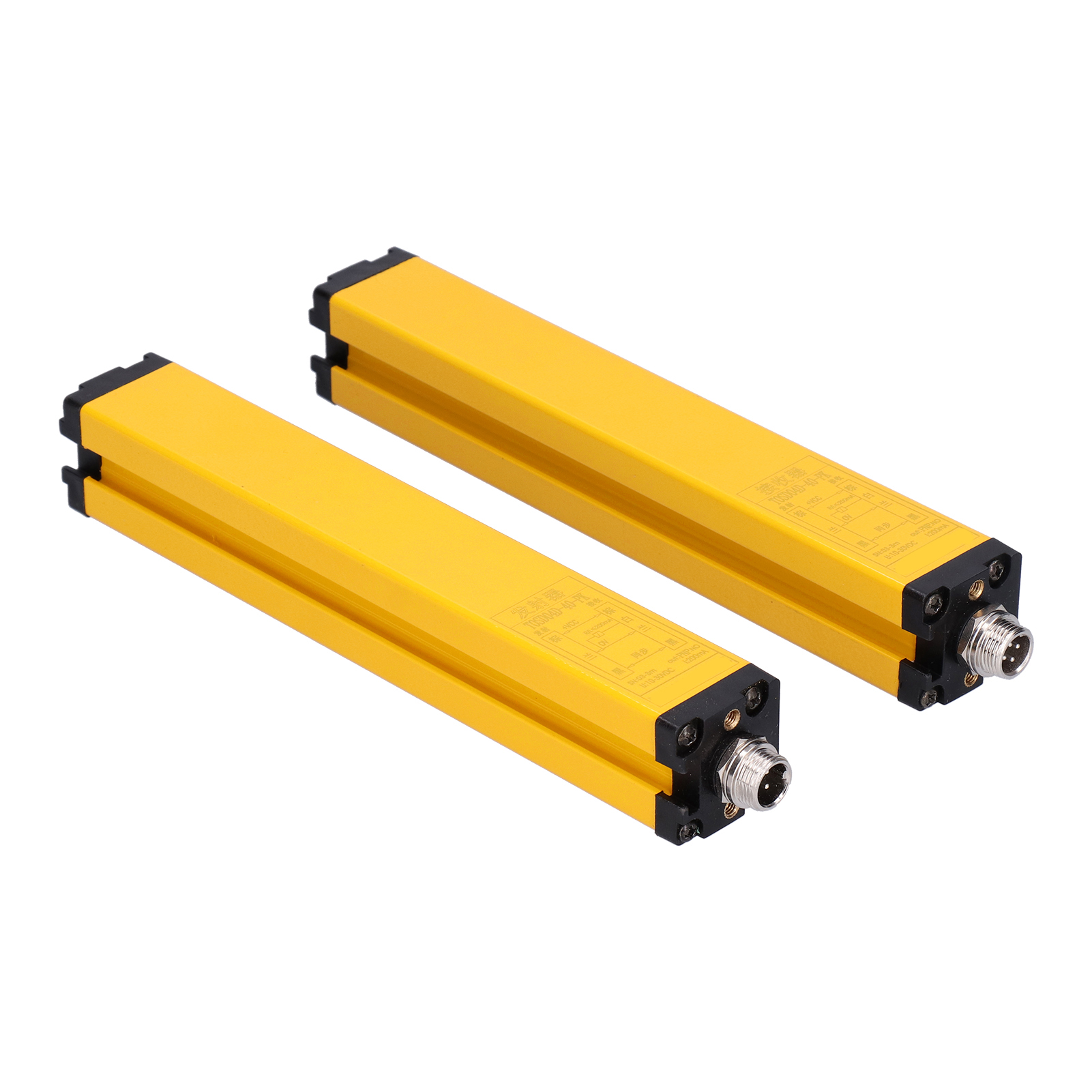 Lichtvorhang-lichtschranke: Fotoelektrischer Schutzsensor (pnp-no-ausgangssteuergerät, Dc 10–30 V)