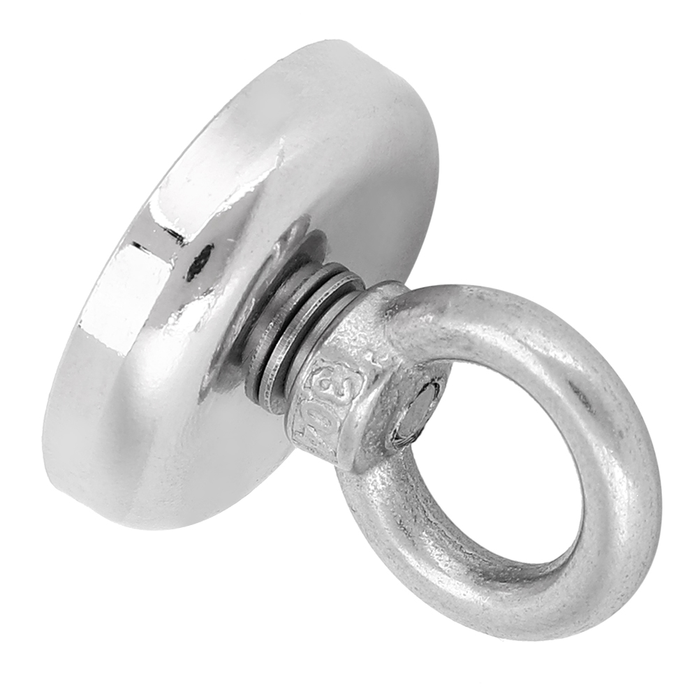 Magnetischer Hakenheber, Angelmagnet, Elektrowerkzeugzubehör N35, 3-lagige Beschichtung, 25 Kg (55 Lbs) Für Bürozwecke