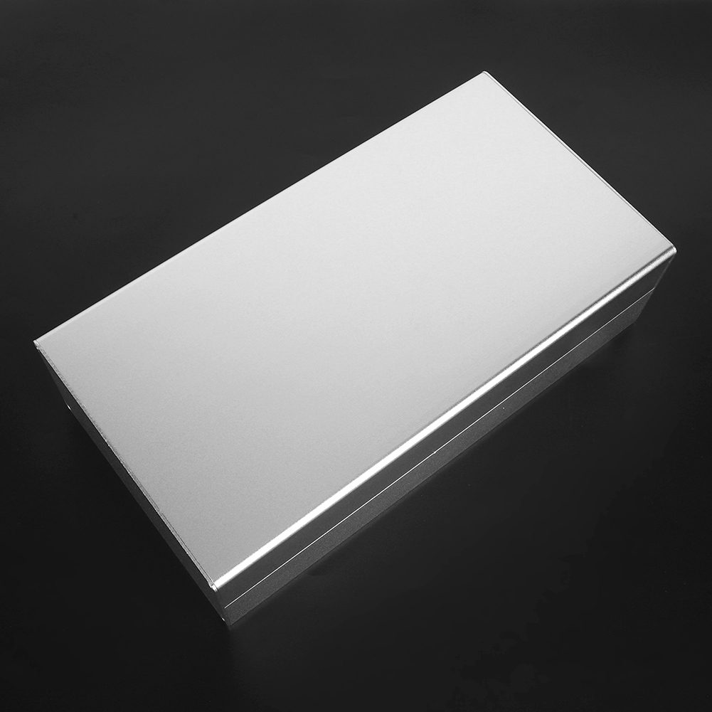 Aluminiumgehäuse Für Leiterplatten, Elektrisches Zubehör, Sandgestrahlte Silberwärmeableitung Für Gprs