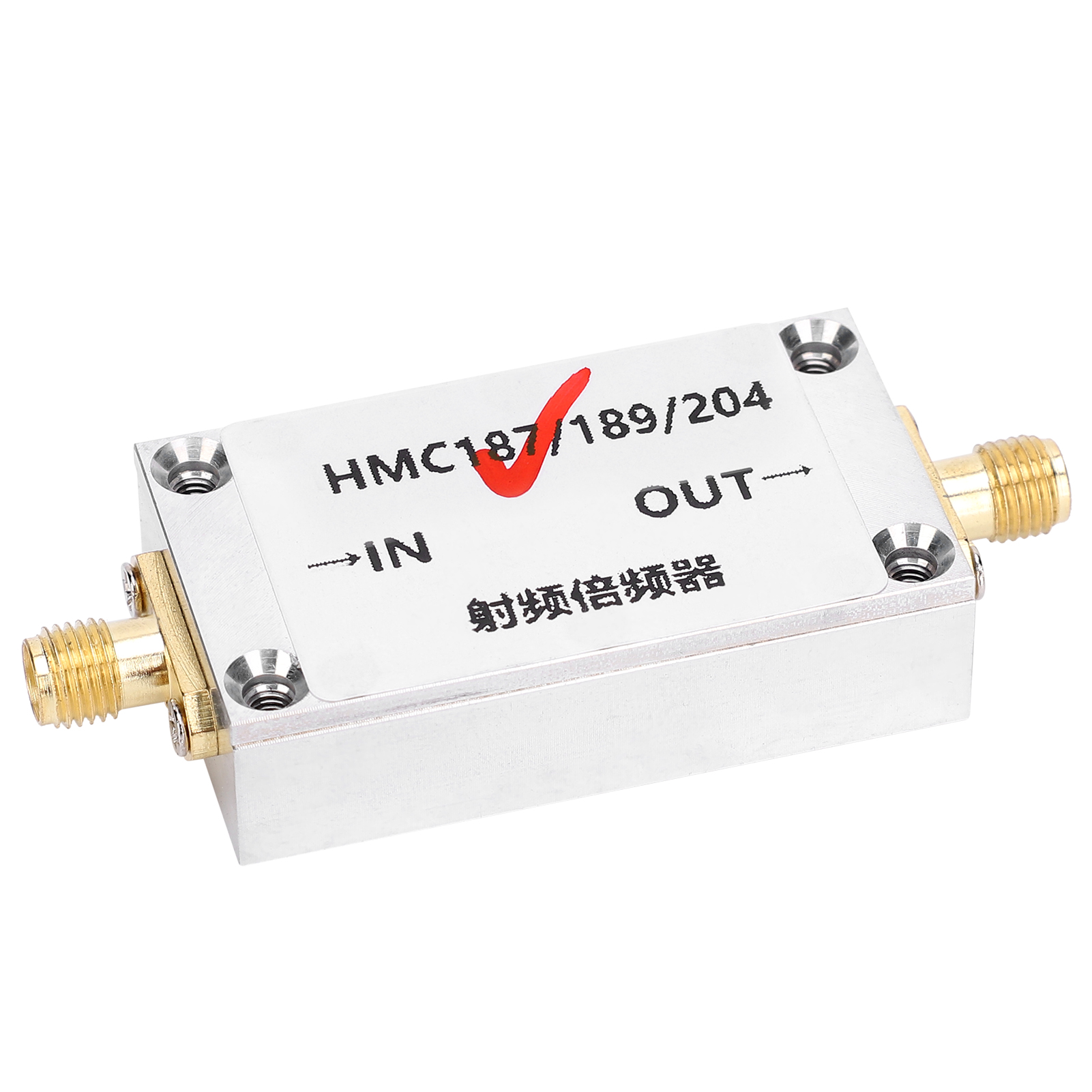 Hmc187 Frequenzvervielfacher Aus Aluminiumlegierung, Eingang 0,87–2 Ghz, Ausgang 1,7–4 Ghz