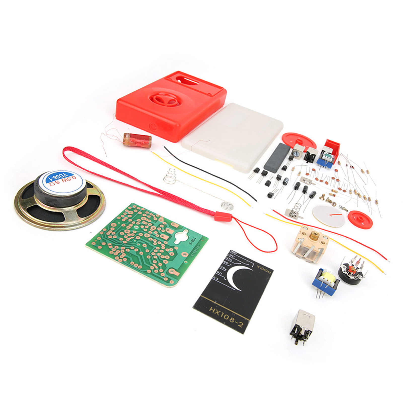 Hx108-2 7-röhren-radio-elektronik-bausatz, Elektronik-lernset, Radioteile
