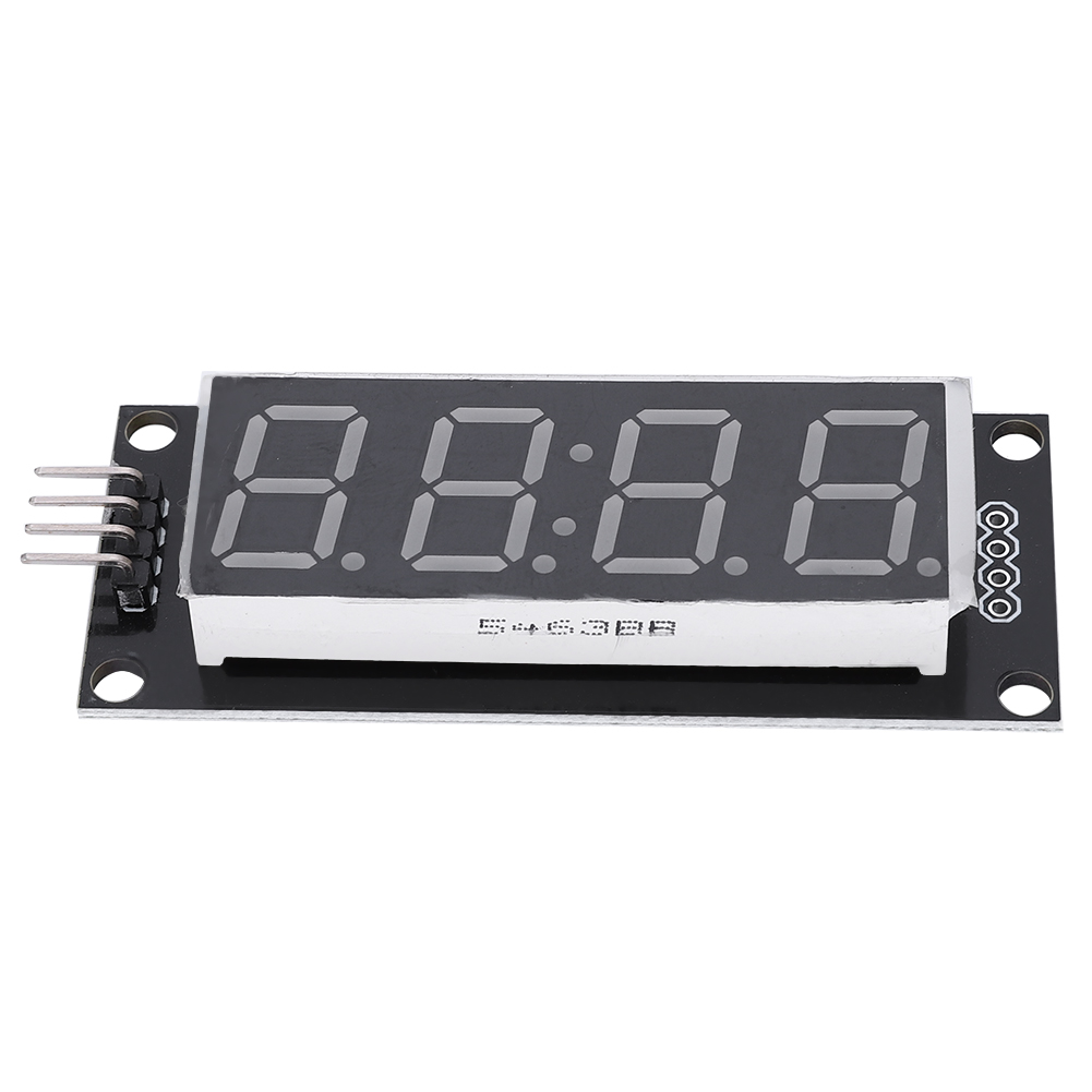 Led-anzeigeröhrenmodul, 4-stellig, 7-segment, Für 2-polige Digitale I/o-anschlusskomponenten