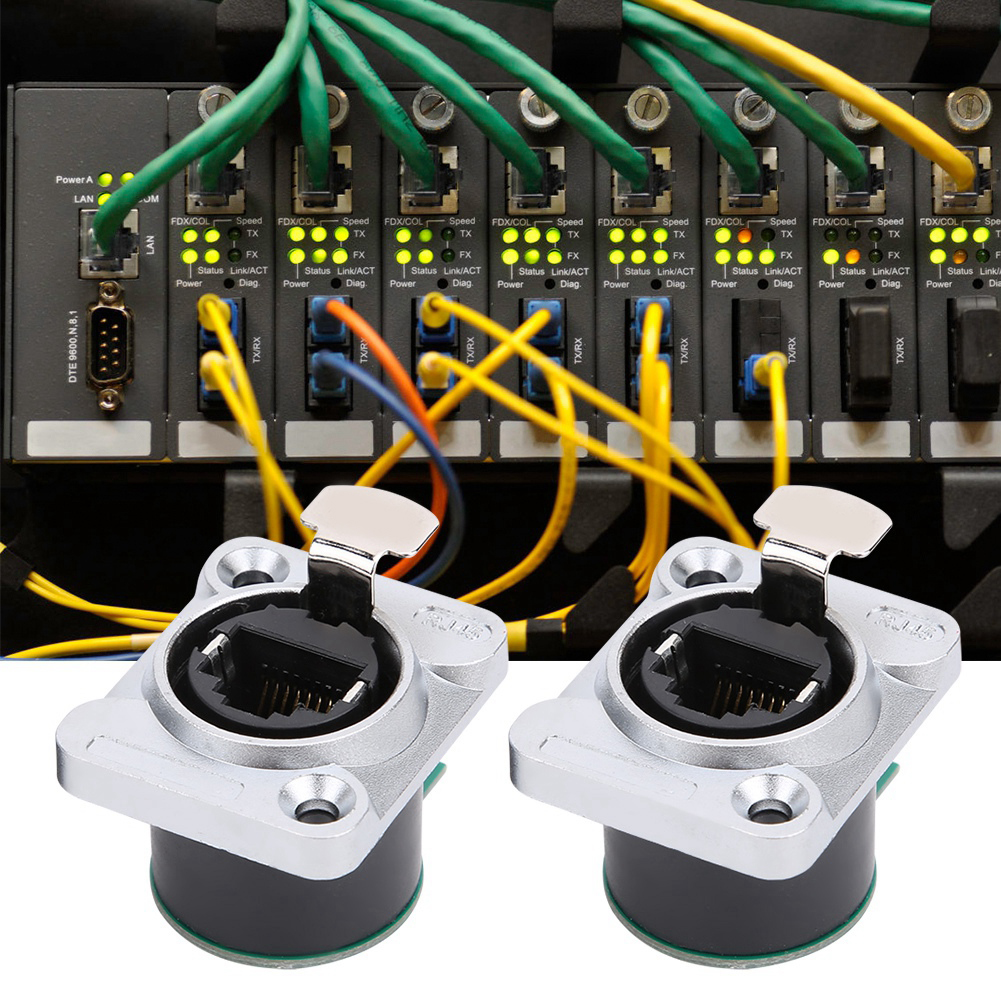 Stück Rj45-leiterplatten, Feuerhemmendes, Langlebiges Isoliermaterial El® Rj® Wh5 Spritzgussplatine