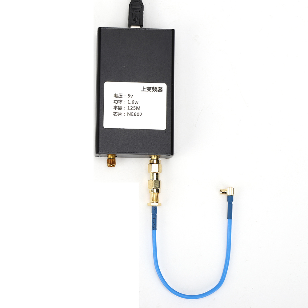 150 Khz–30 Mhz Hf-aufwärtswandler Ne602 Mischchip Für Rtl2383u Sdr-empfänger Mit Anschlusskabel