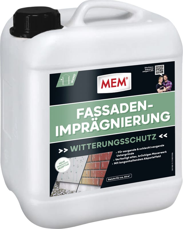 MEM - Fassaden-Imprägnierung, 10 Ltr