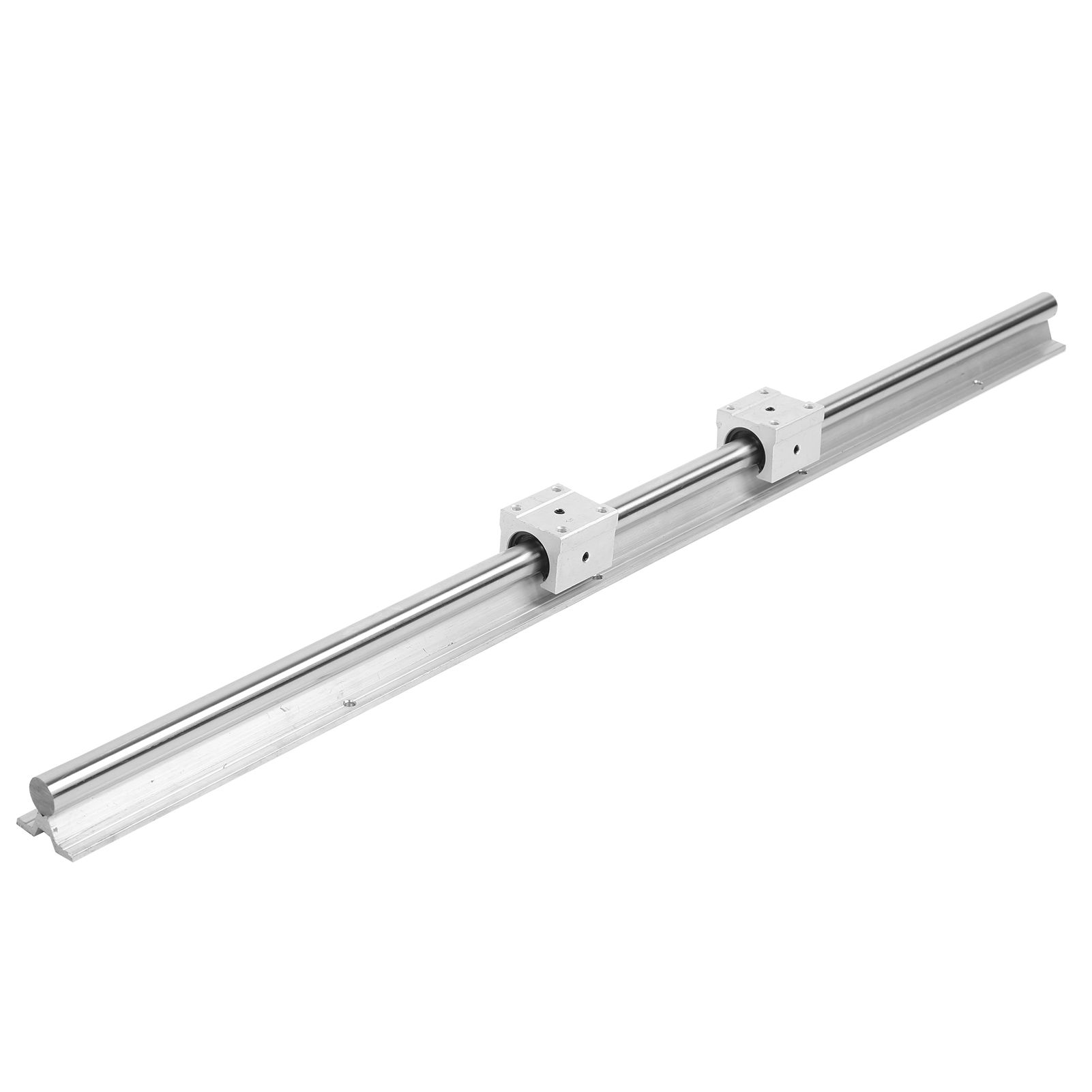 Sbr20s Optischer Linearschaft, Hochpräzise Aluminiumlegierungsgehäuse + 2 Stück Sbr20uu Gleitblöcke