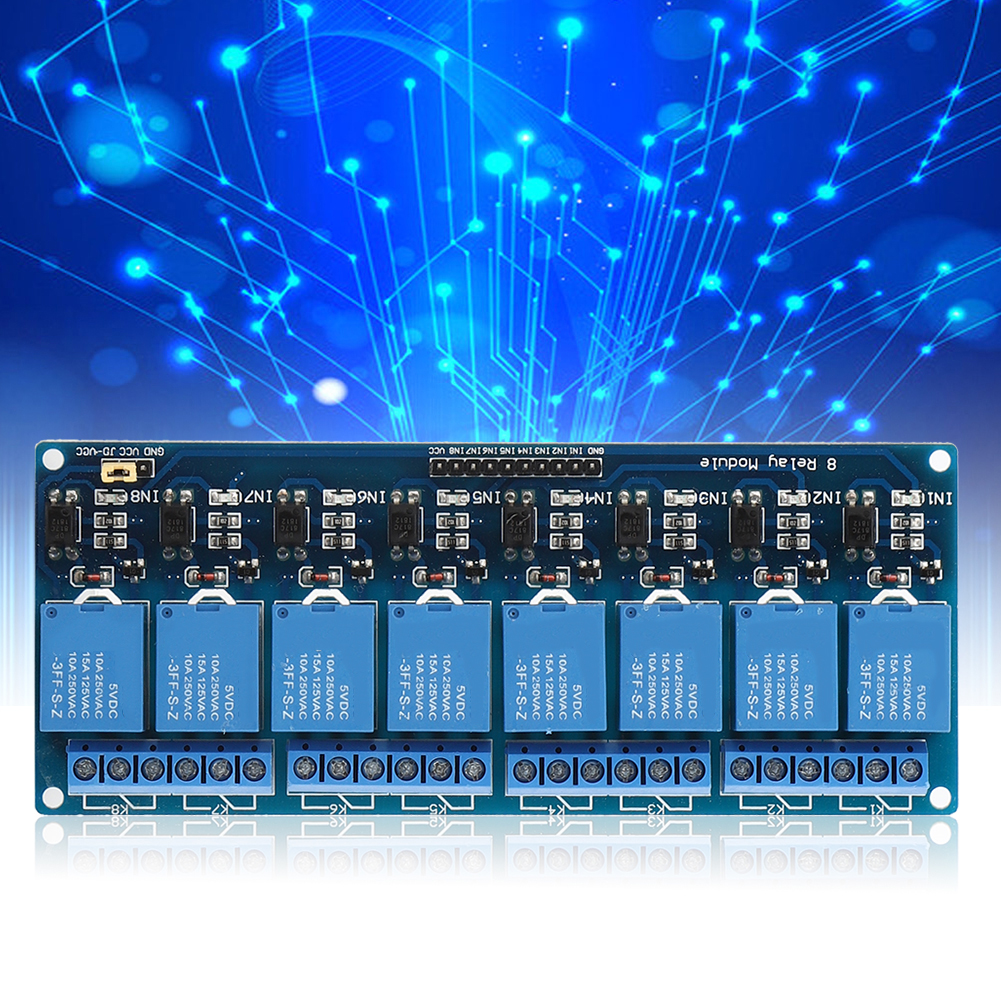 8-wege-relaismodul 5v Industriezubehör Relais-schalter Langlebig Für 51/ Avr / Arm
