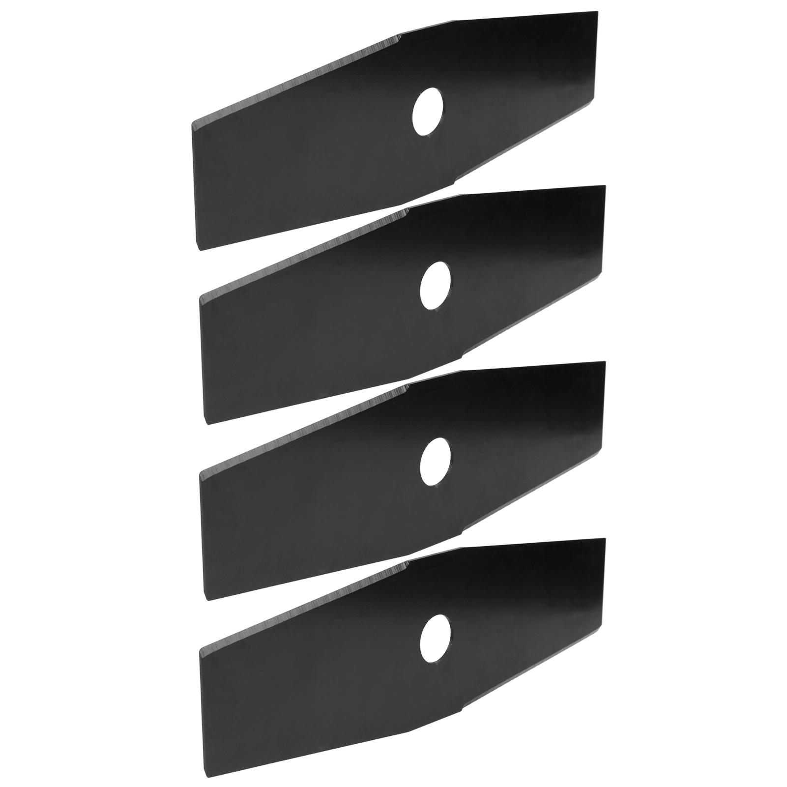 4 Stück 12-zoll-rasenmäher-freischneiderklingen, Schwarze Gartenrasentrimmer-sägeklingen, Zubehör