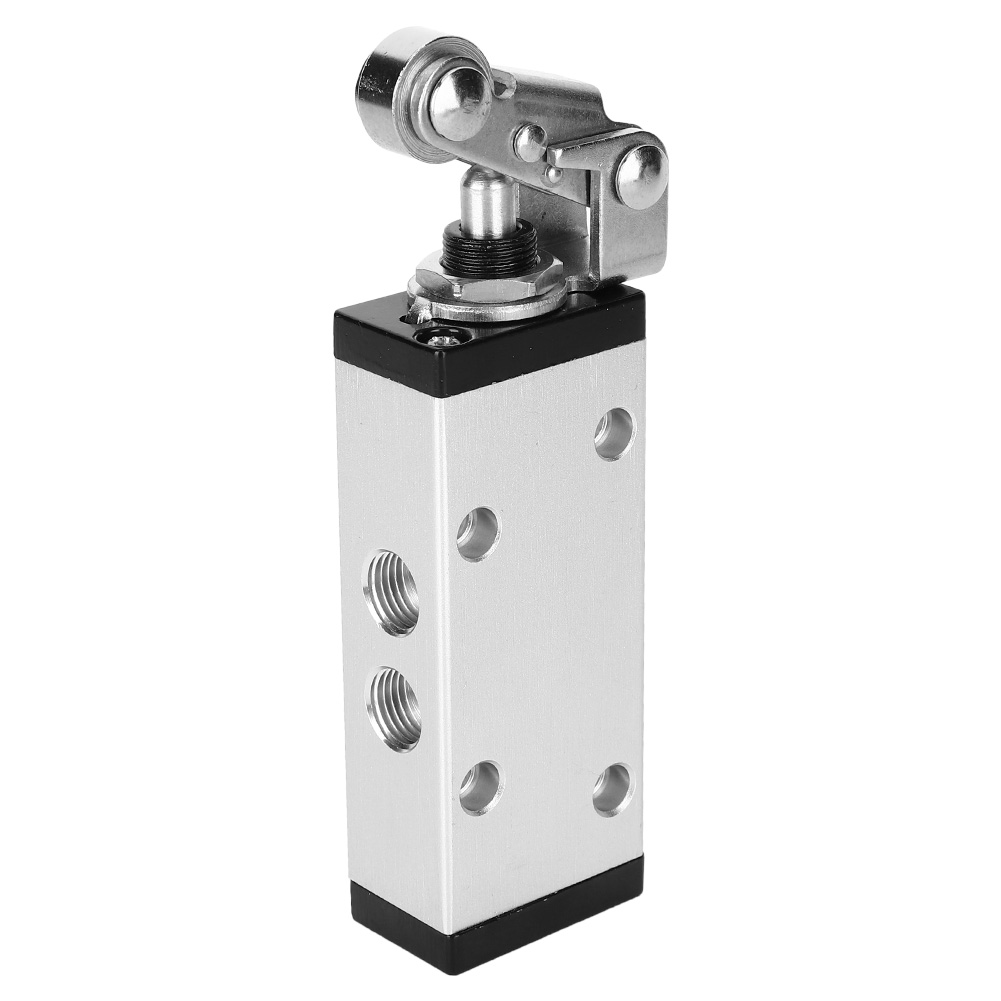 Handventil, 2-wege-5-positionen, G1/4 Zoll, Mechanisches Ventil, Aluminiumlegierung, Industriezubehör Xq250612