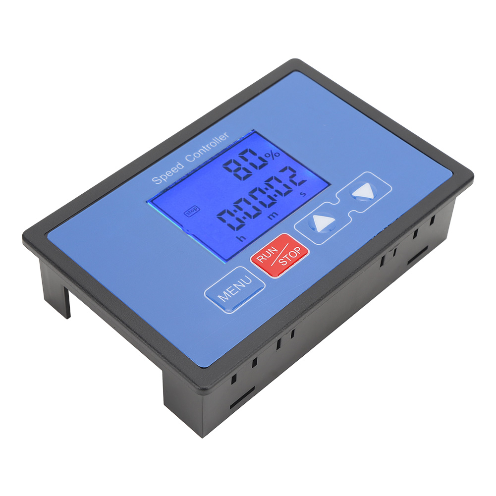 30a 6,5v-55v Dc Bürstenmotor Pwm-drehzahlregler Digitales Lcd Mit Zyklus-/startzeitschaltuhr