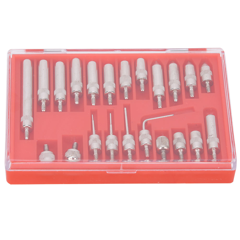 22-teiliges Set Mit Spitzen Messspitzen Für Messuhren, Inklusive Etui