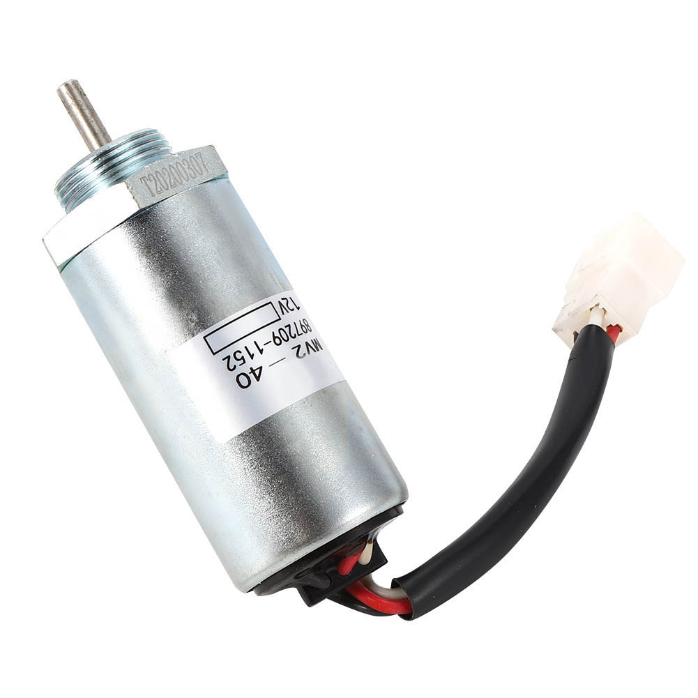 Motorabschalt-magnetventil, Baggerteil, Stahlgehäuse, Hochtemperaturbeständige Emaillierte Spule, 12 V