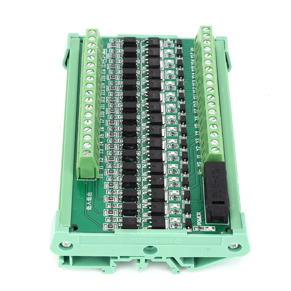 16-kanal-sps-verstärkerplatine, Trennrelaisplatine, Eingang Npn, Ausgang Npn, 12–36 V Dc