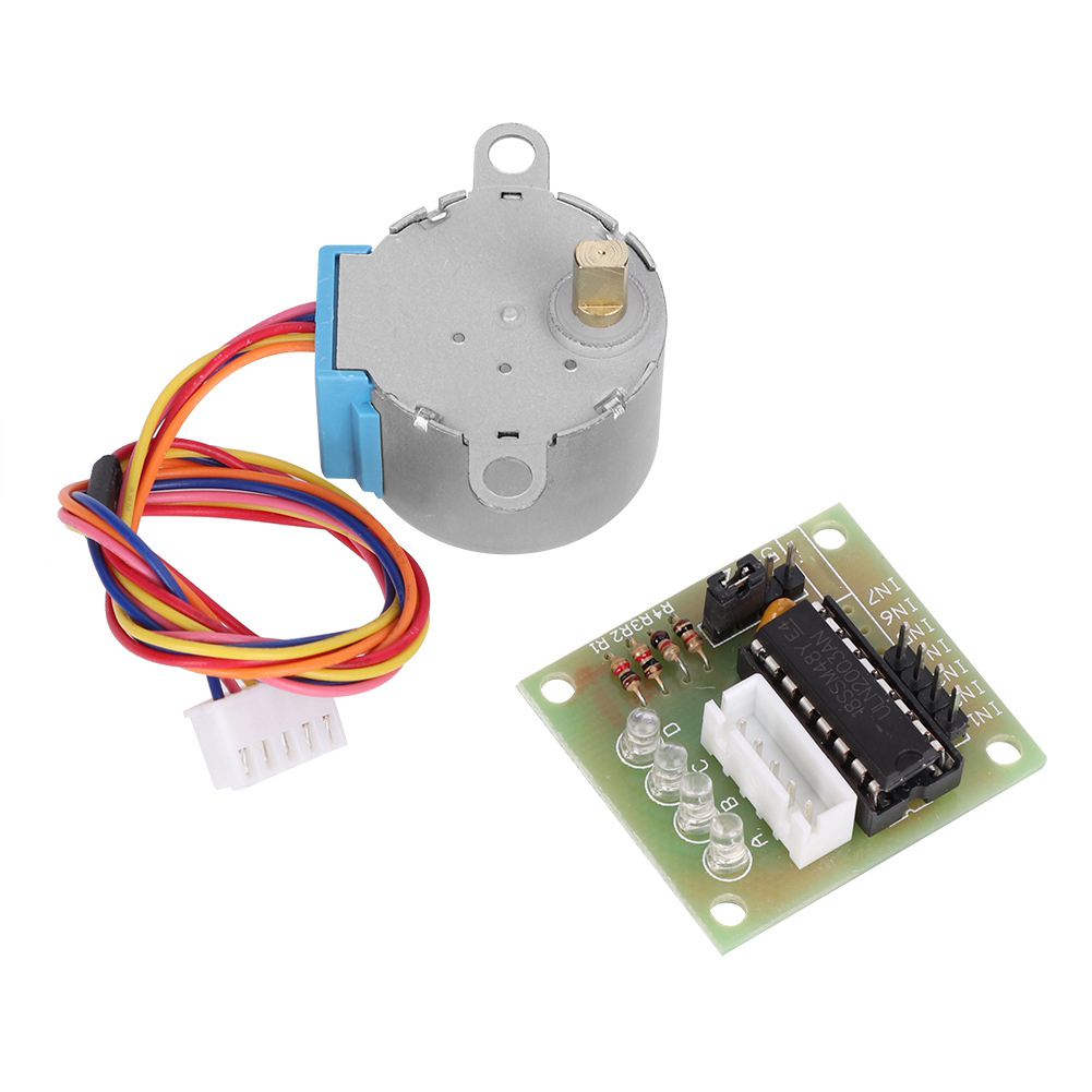 4-stufiger Drehzahlreduzierungs-schrittmotor, 4-phasig, Ul2003-ansteuerplatine, Testmodul, Elektrische Bauteile