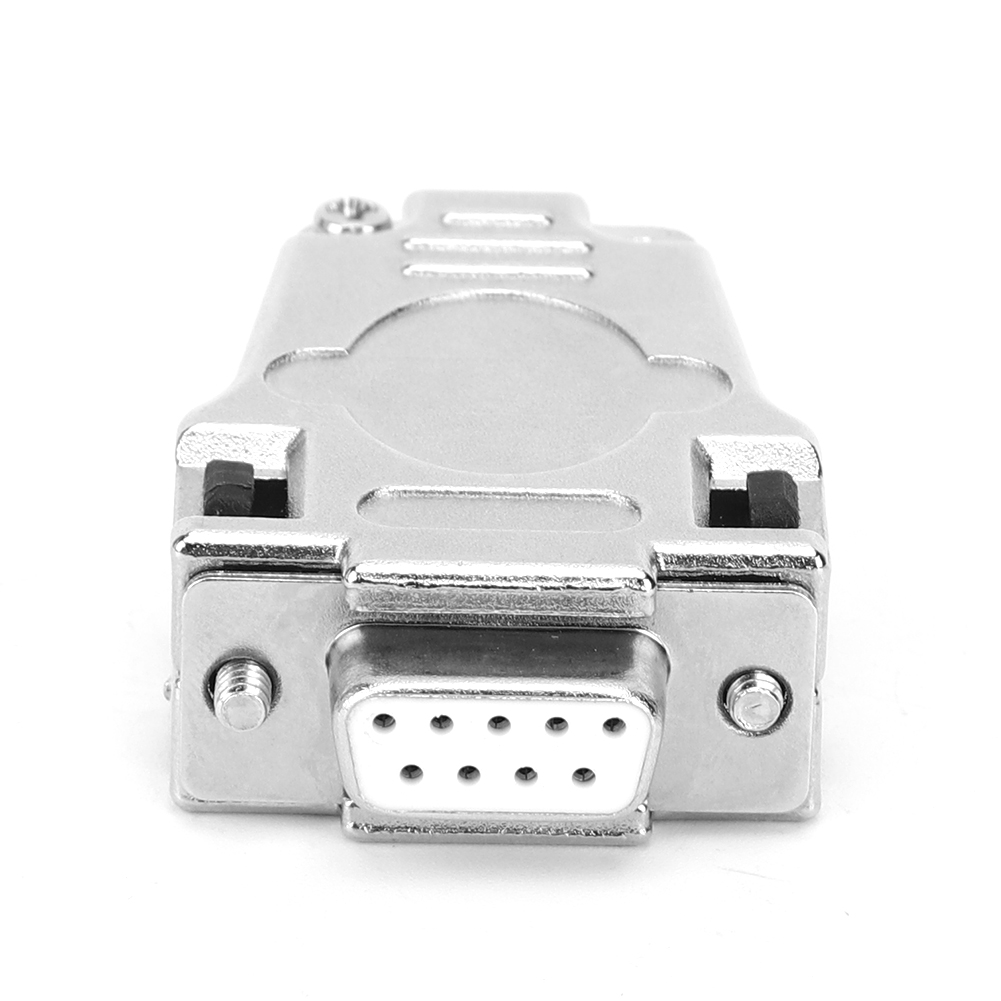 Db9s-180 D-sub-seriell-port-steckverbinder, Metallgehäuse, 9-poliger Seriell-port-adapter-wechsler