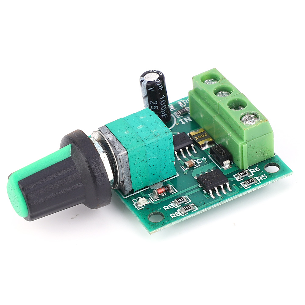 Dc-motor-drehzahlregler Pwm 1,8–15 V Dc 1803bk Motorregler 30 W