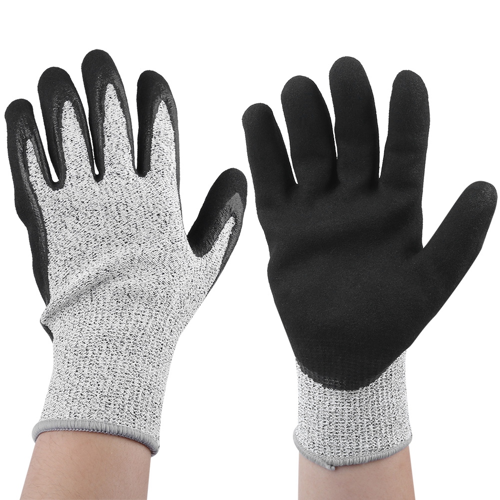 1 Paar Schnittfeste Hppe-handschuhe, Verschleißfeste Arbeitshandschuhe, Metallverarbeitungsbedarf
