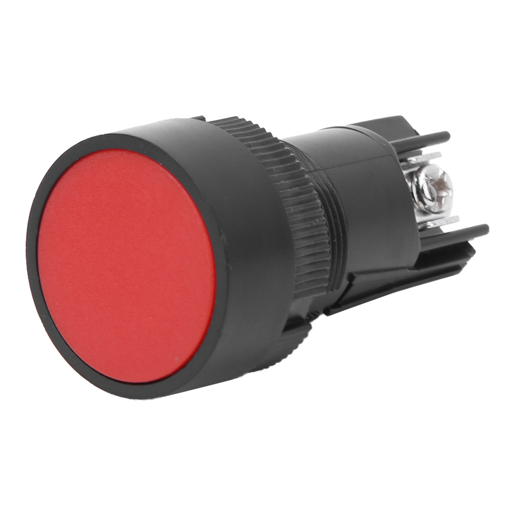 10 Stück Drucktaster Xb2-ea Serieller Steuerschalter 660v 10a Reset-taste Rot Xb2-ea145