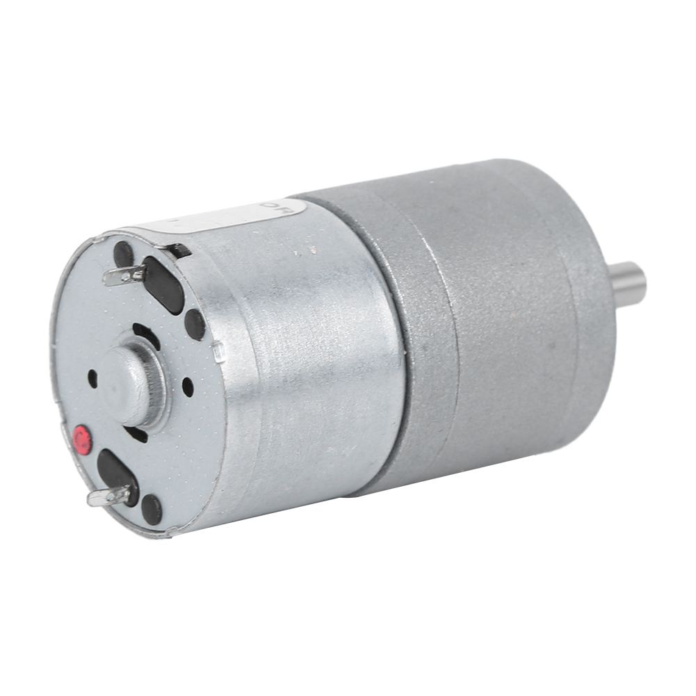 Mini-gleichstrommotor Mit Bürsten, Hohem Drehmoment Und Geringem Geräuschpegel, 6 V/12 V, 4 Mm Welle, Für Roboter, Elektrische Vorhänge, 6 V – 34 U/min