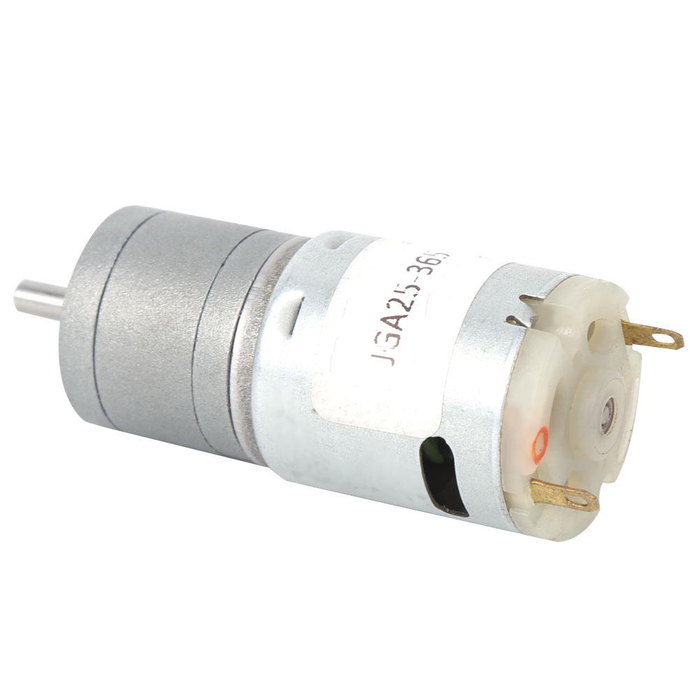 Mini-gleichstrom-getriebemotor Mit Kohlebürsten, Hohes Drehmoment, 6 V/12 V, Für Roboter, Elektrische Vorhänge, 6 V – 53 U/min