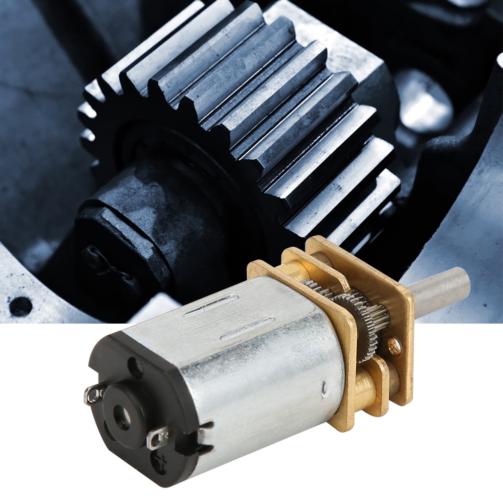 6-mm-getriebemotor, Ganzmetallkonstruktion, Geräuscharm, Hohes Drehmoment, 300 U/min, 400 U/min, 500 U/min, Dc 6 V (400 U/min)