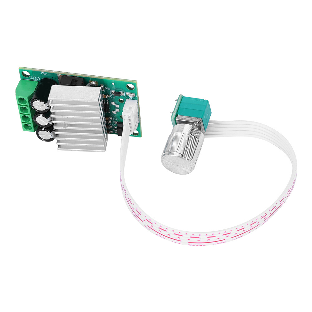 Pwm-gleichstrommotor-drehzahlregler, Industrieller Drehzahlregler Mit Stufenloser Regelung Und Klarer Beschriftung, 12 V–30 V, 10 A